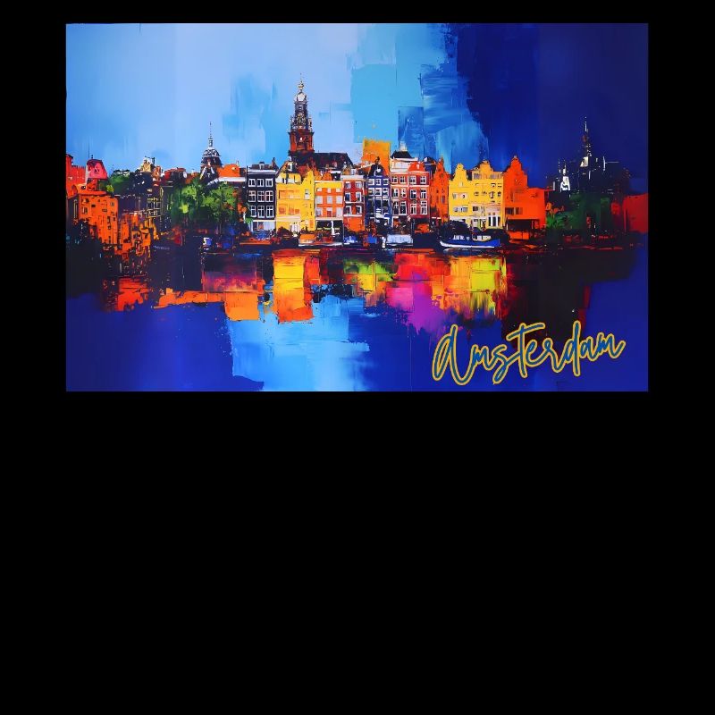 Amsterdam Gemälde Geschenk