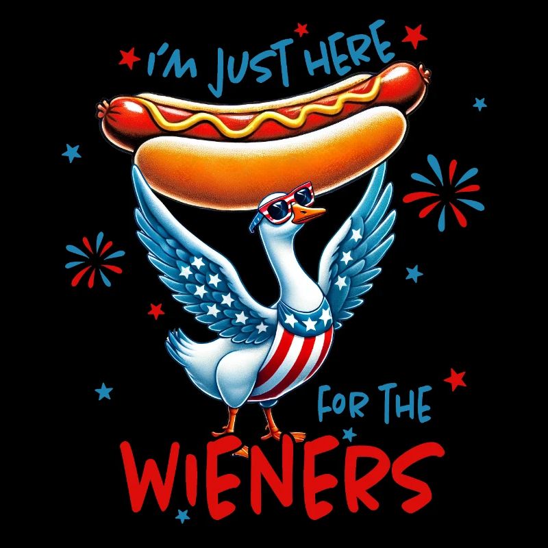 Ich bin nur wegen der Würstchen hier