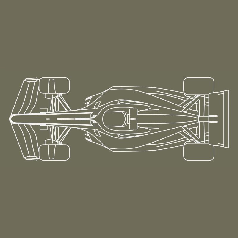 Formula Car - Lignes blanches