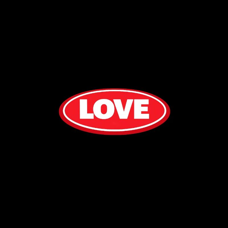 Cooles Stylisches Love Logo