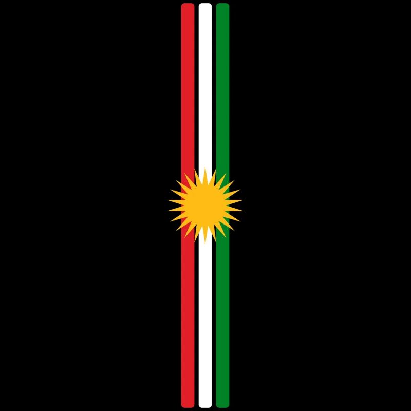 Kurdistan Flagge Bakur Bashur Rojava Rojhlt Newroz