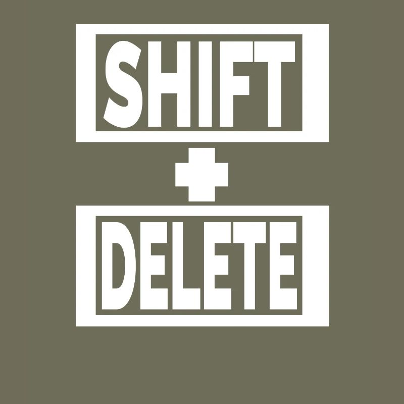 style de vie du clavier SHIFT+DELETE