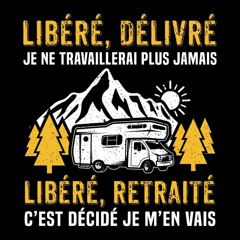 retraité avec son camping-car