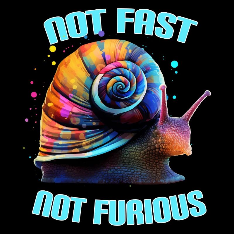 Not Fast Not Furious Snail