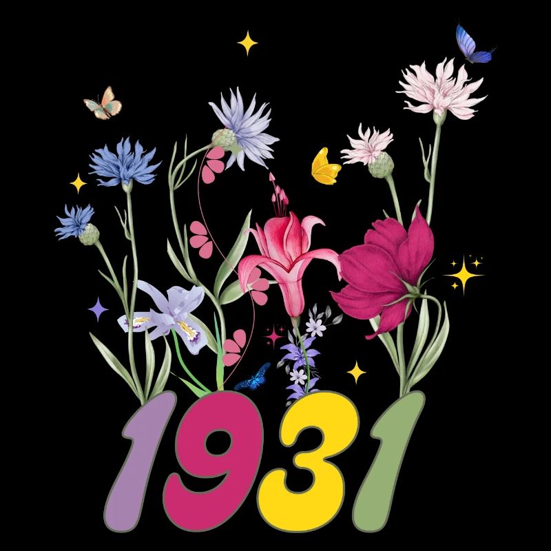 Année de naissance 1931 fleurs sauvages
