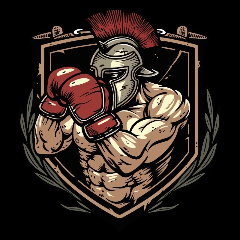 Spartan Boxer MMA Logo