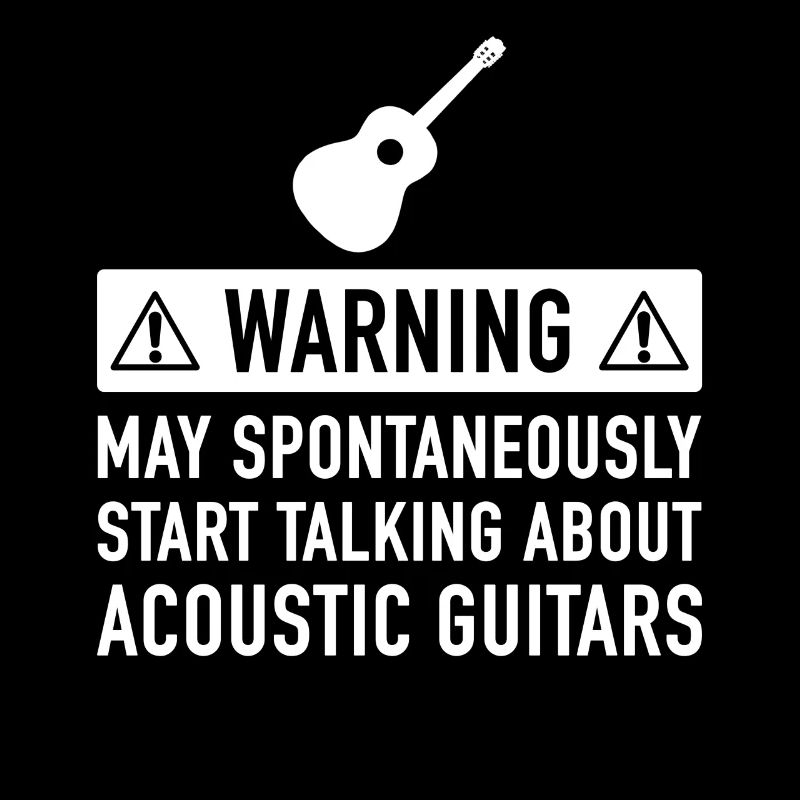 Lustige Akustikgitarre-Geschenk-Idee