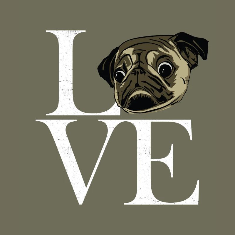 Mops white