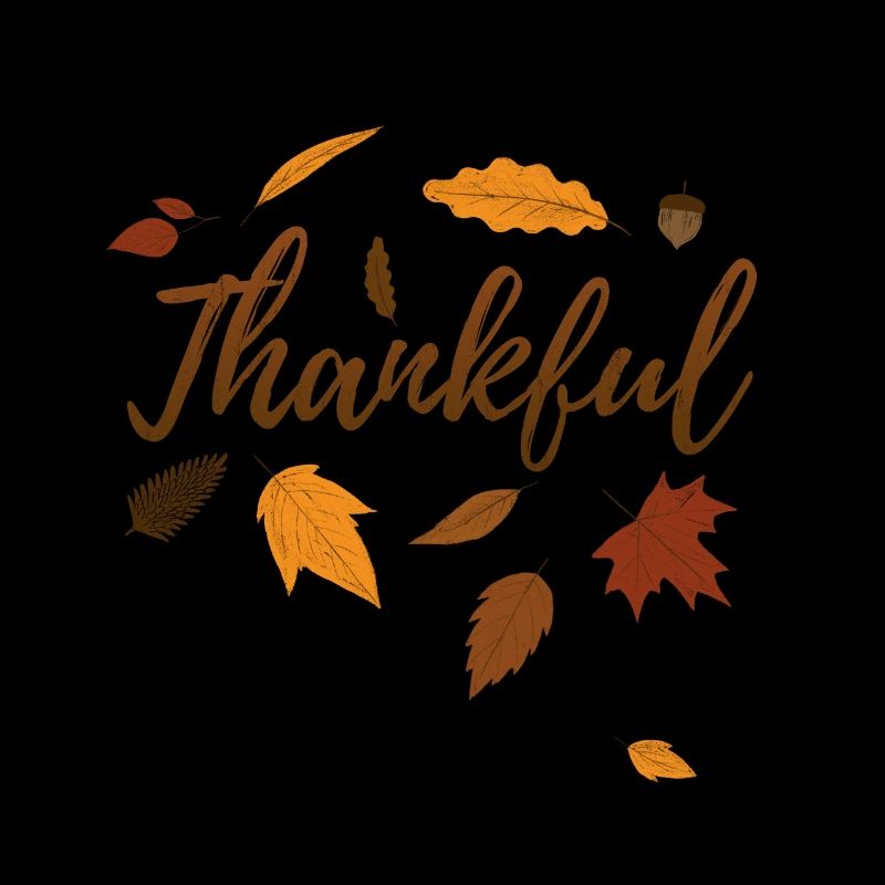Dankbarer Herbst-Erntedankfest-Geschenk-Fall-Liebe