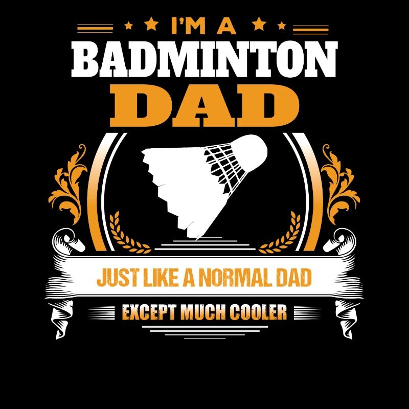 Badminton-Vati-Hemd-Geschenk-Idee