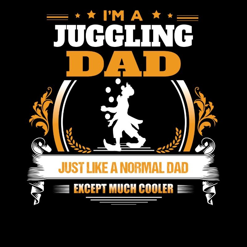 Jonglieren Dad Shirt Geschenkidee