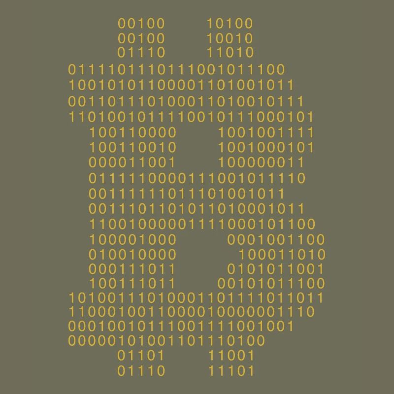 Bitcoin Code Blockchain Kryptowährung HODL
