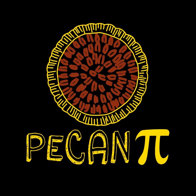 Pecan Pi Day Symbol Drôle de Science Geek