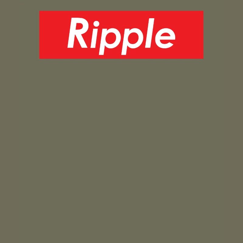 Rectangle rouge Rectangle Cryptocurrency XRP Blockchain