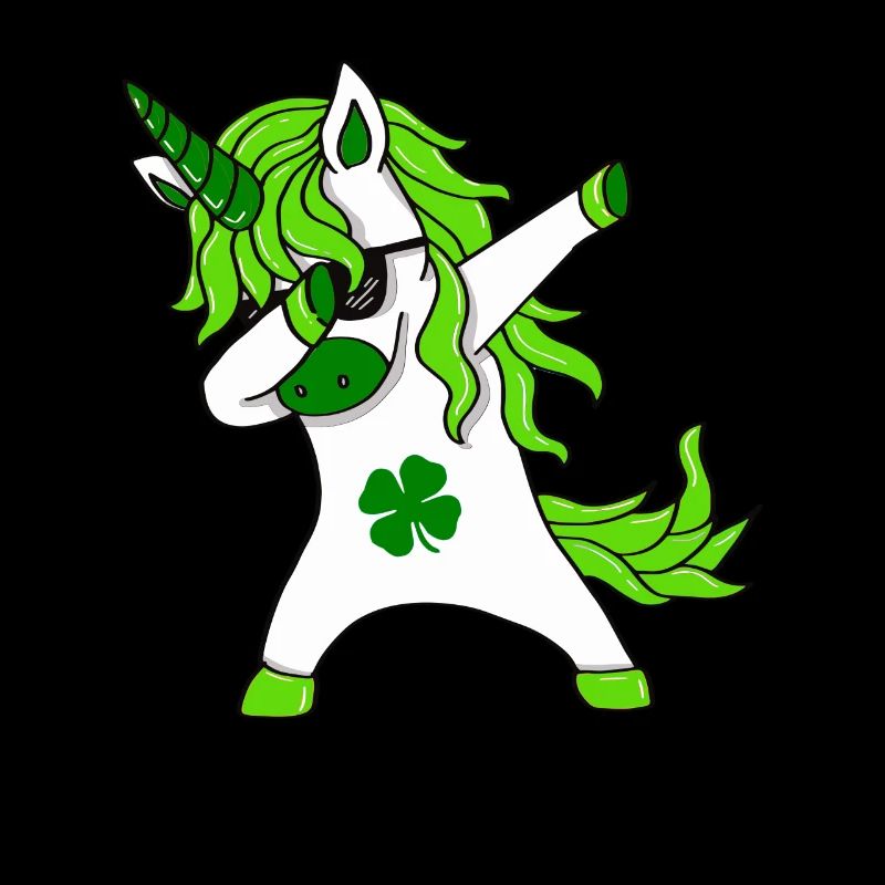 St. Patrick's Day Lepricorn - Dabbing Unicorn