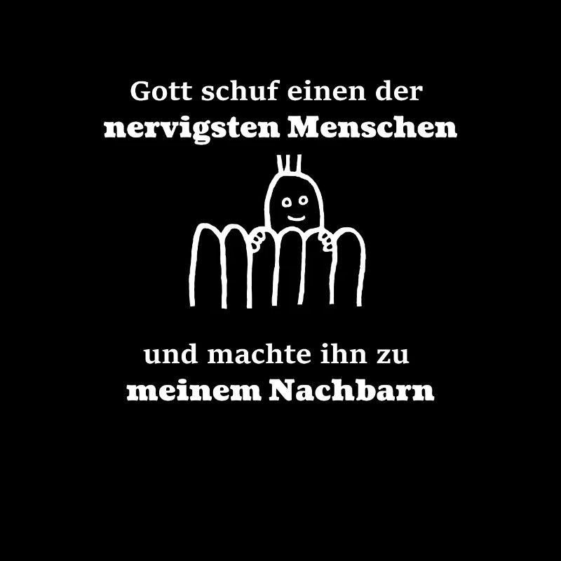 Nachbarn Nachbar Spruch Geschenk Geschenkidee