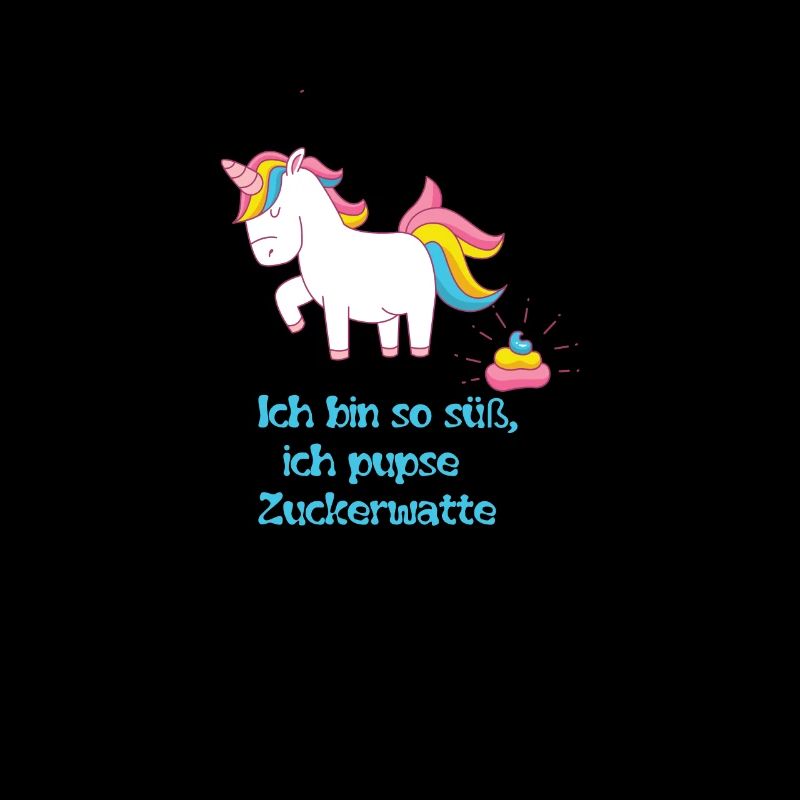 Zuckerwatte Einhorn