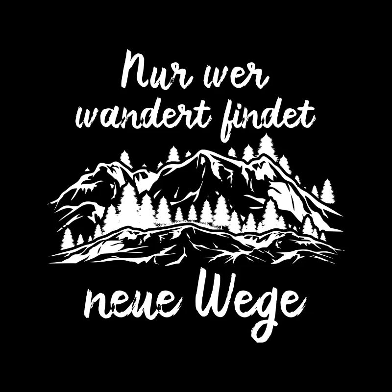 ...wer wandert findet neue Wege - Geschenk