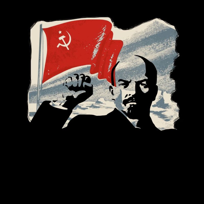 lenin russie drapeau ussr communisme révolution