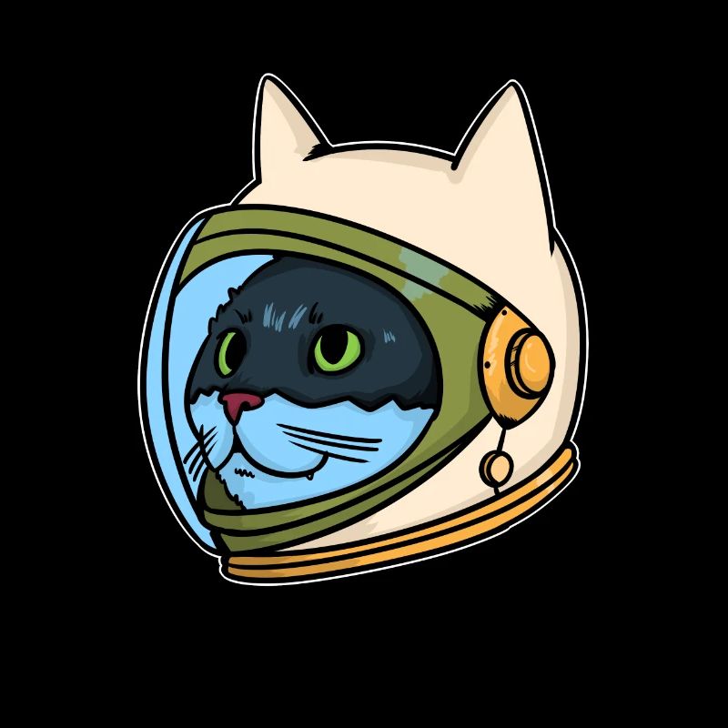 Astro cat - Astronaut - Katze - Kätzchen - Weltall