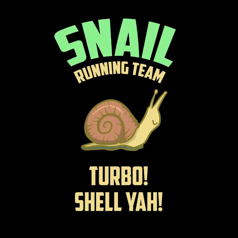 Snail Running Team - Schnecke - Geschenk