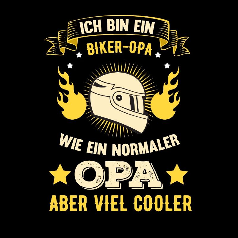 Biker papy moto drôle papy cadeau enkel