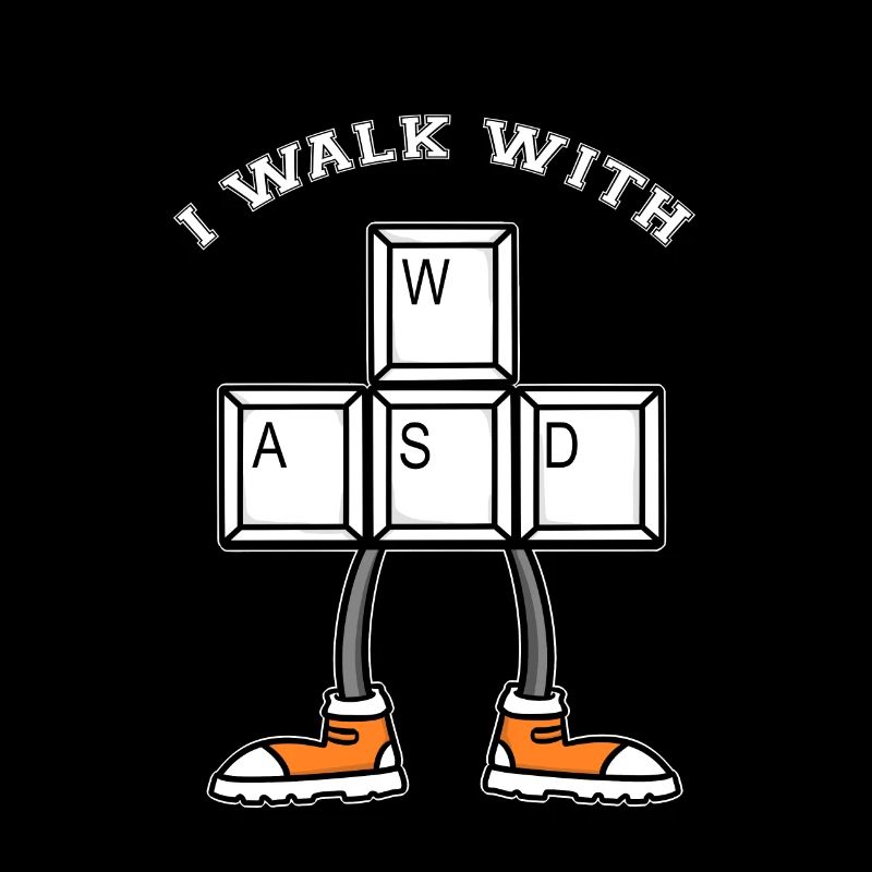 Je marche avec WASD - Marcher - Courir