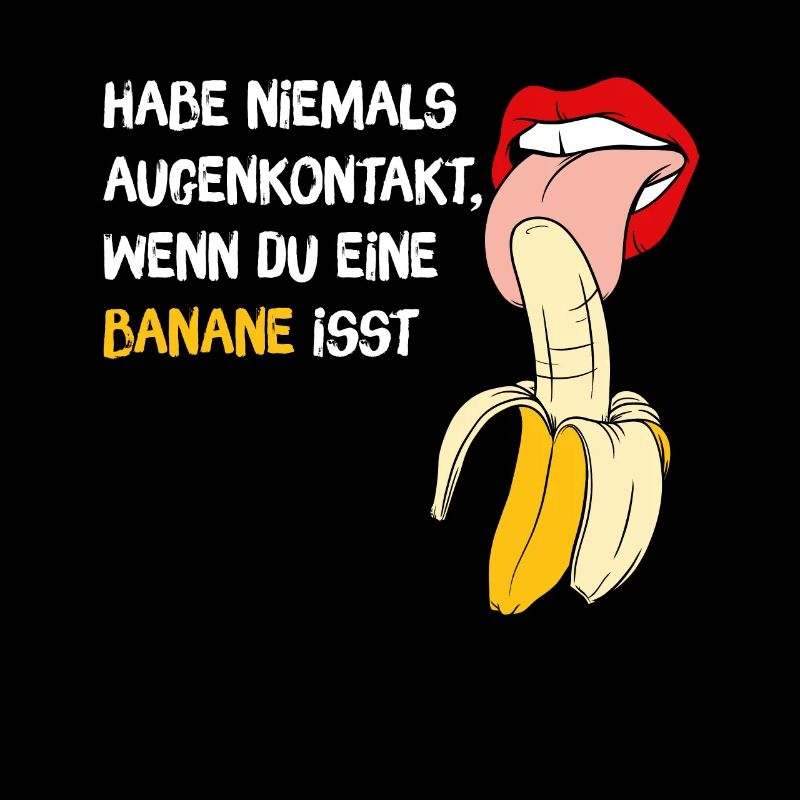 Banana Gift never make eye contact while eating