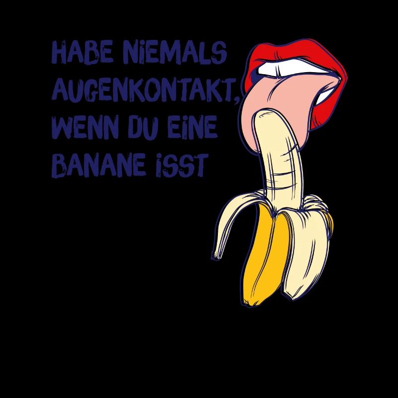 Banana Gift never make eye contact while eating