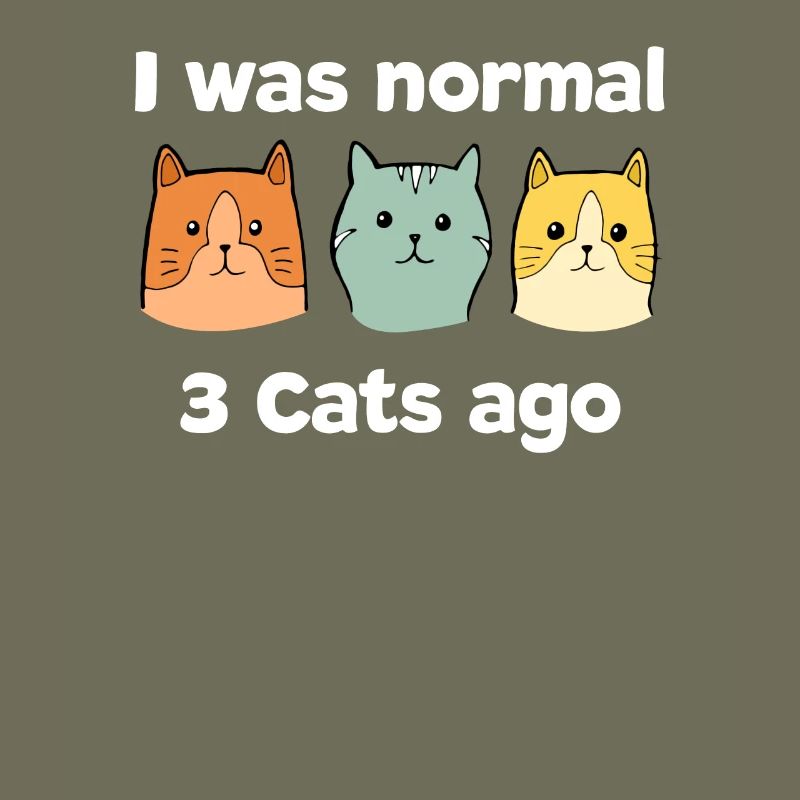 Crazy Cat Type Cat amoureux de chat Meow