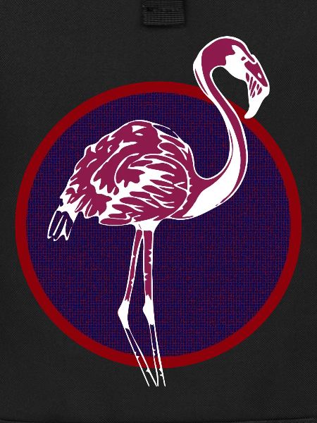 Roter Flamingo