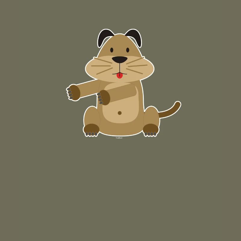 Floss Dance Move Hund