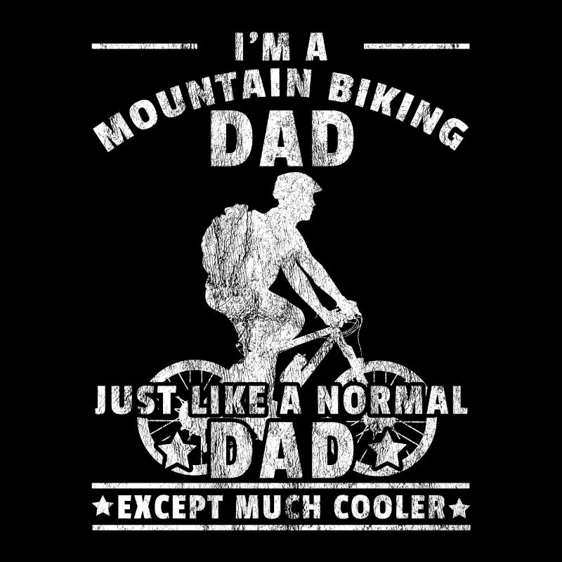 Mountainbiken Geschenk Mountainbiker Berg Papa Dad