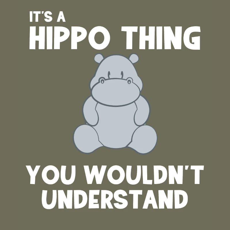 Hippo - Hippos - Hippofan - Geschenk
