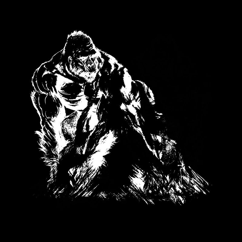 Gorilla BlancoyNoir