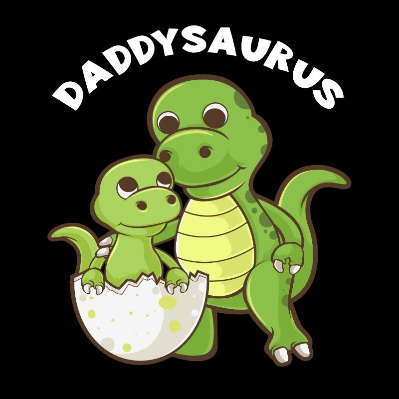 Daddysaurus - Funny Family Matching Gift