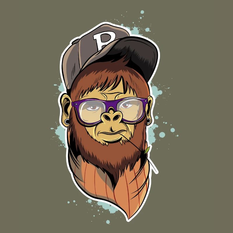 Hipster Monkey