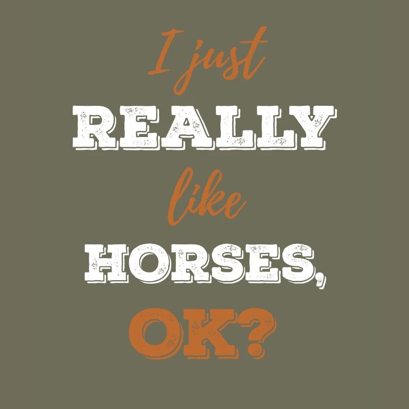 Pferdemädchen Pferdefrau Pferd Geschenkidee