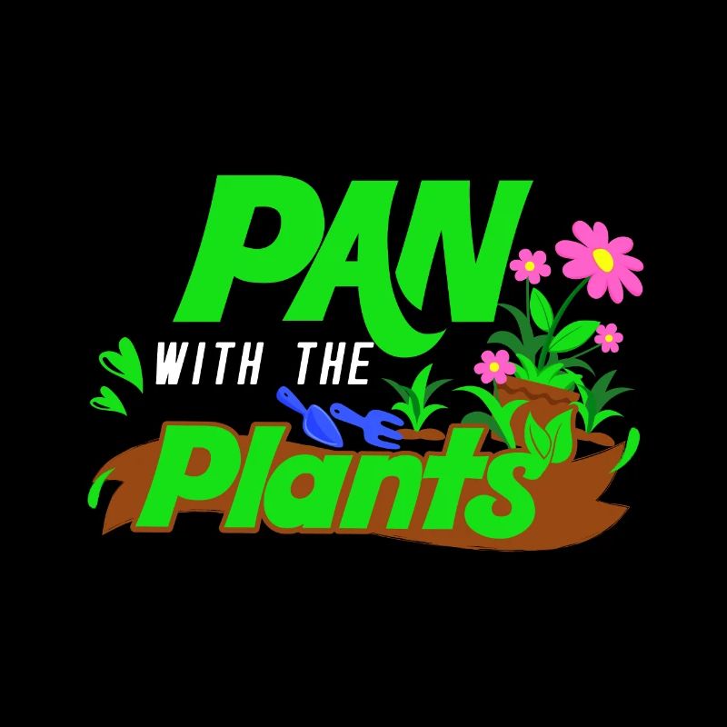 Pan with the plants - Gardener Gift