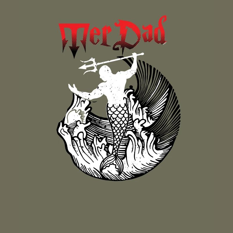 MerDad-Mermaid