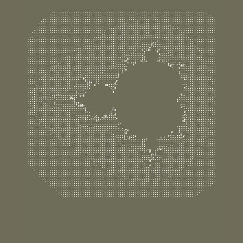 nerd mandelbrot ascii code programmeur pc hacker IT