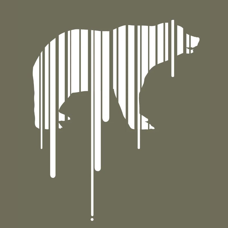 polar bear earth barcode save planet climate demo CO2