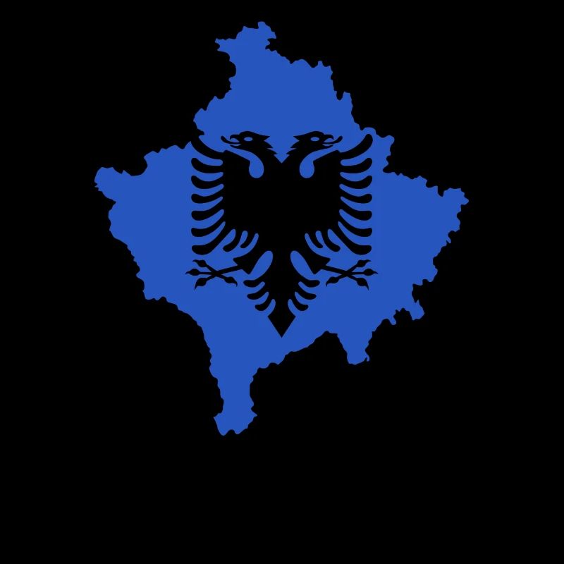 Drapeau du Kosovo « Aigle albanais »