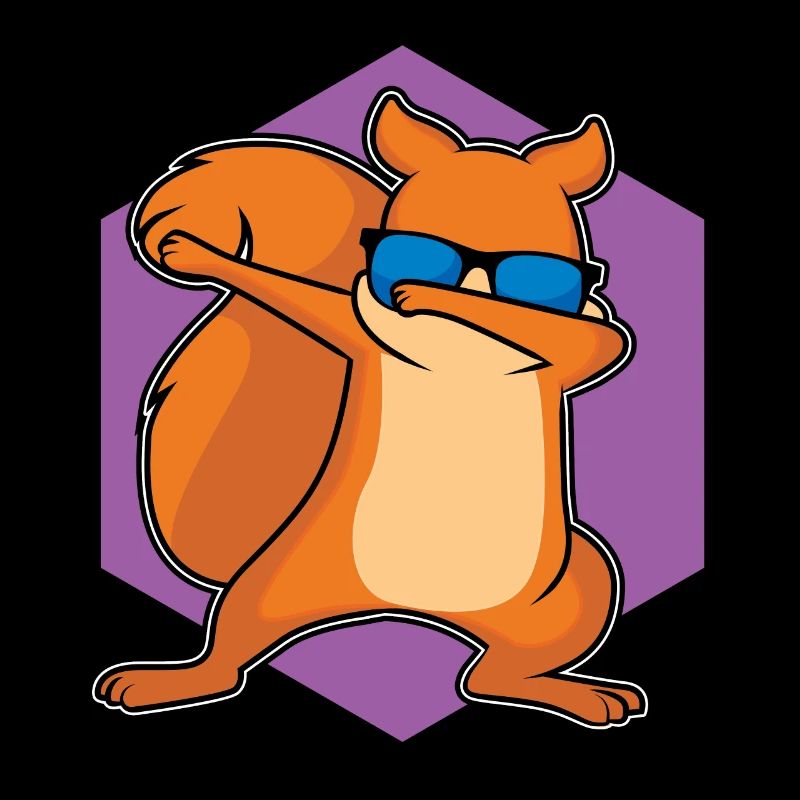 Dabbing Squirrel - Design