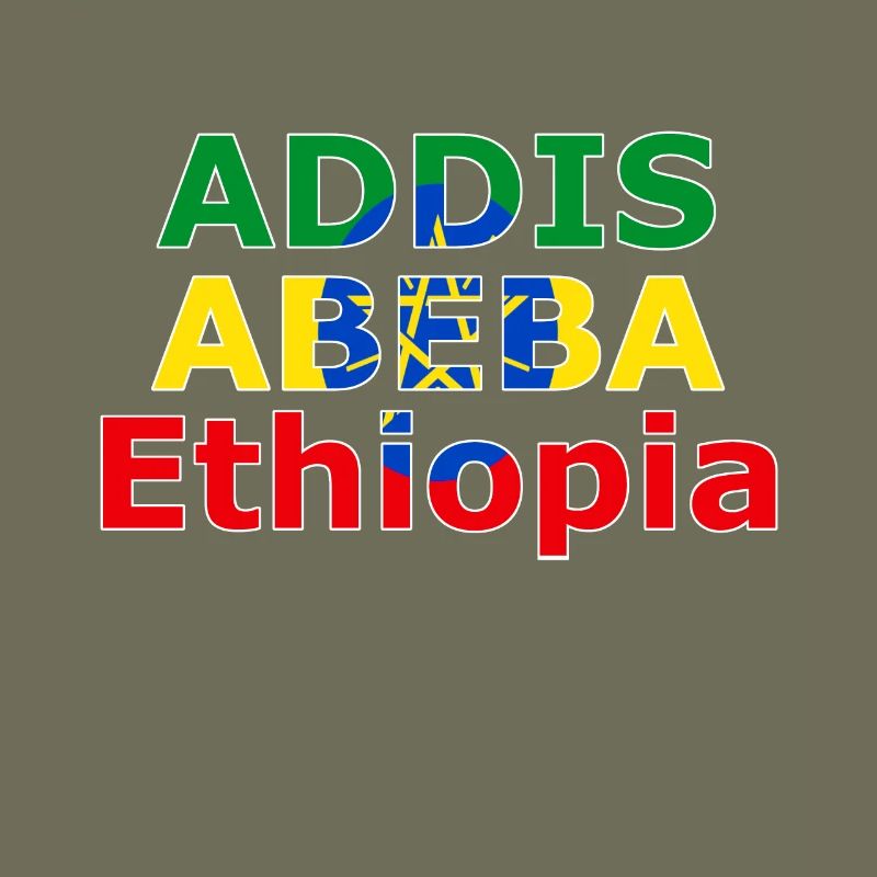 Addis Ababa Ethopia Farbdesign