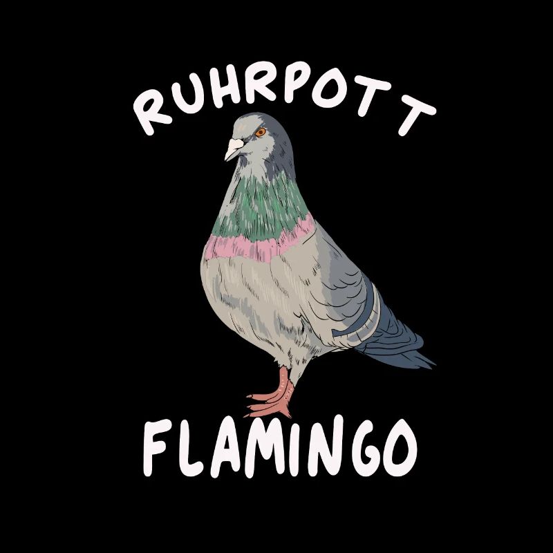 Ruhrpott Flamingo Taube