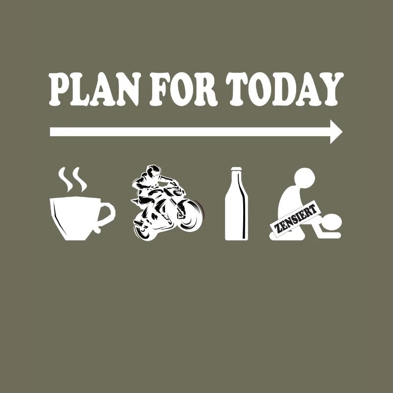 Plan for Today – Biker Edition