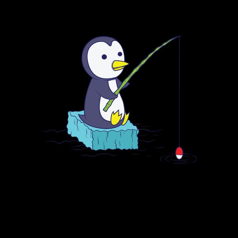 Pingouin pêche