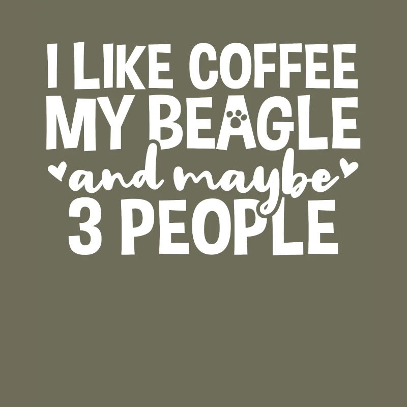 Beagle Kaffeetrinker