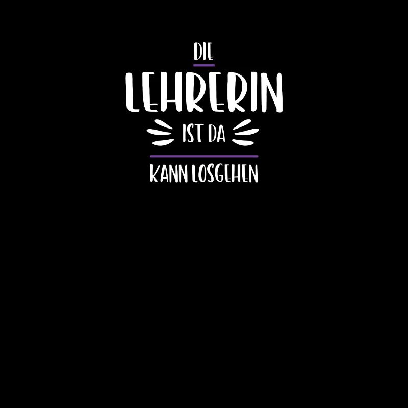 Die Lehrerin ist da, kann losgehen